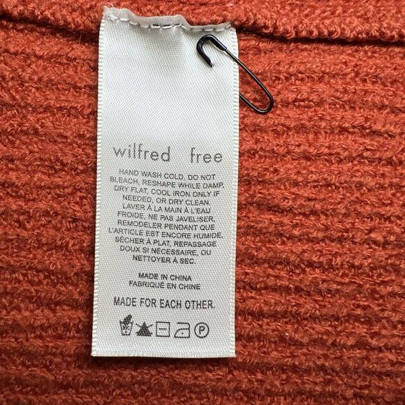 Aritzia Wilfred Free Unwind Cardigan Merino Wool Size Small Women’s Sweater - Picture 6 of 9